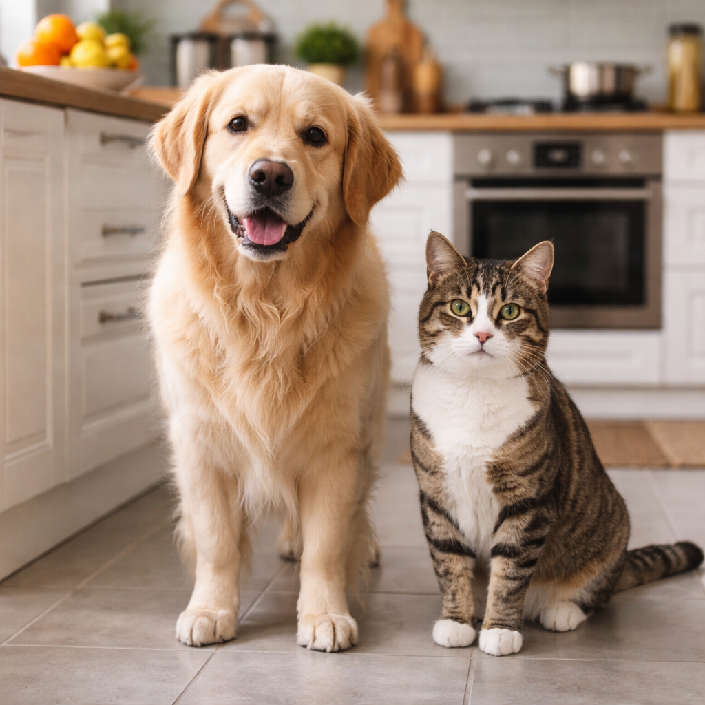 Co może jeść pies i kot z ludzkiego jedzenia? Lista produktów