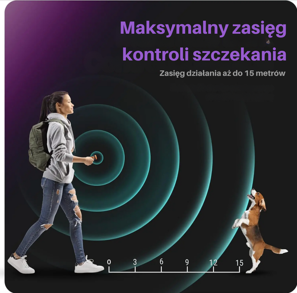 Ultradźwiękowe Urządzenie Antyszczekowe, Odstraszające Agresywne Psy